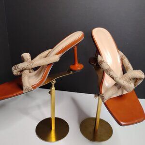 Gucci Knock-Off Looking Women's Sandal Heels Size 43/11